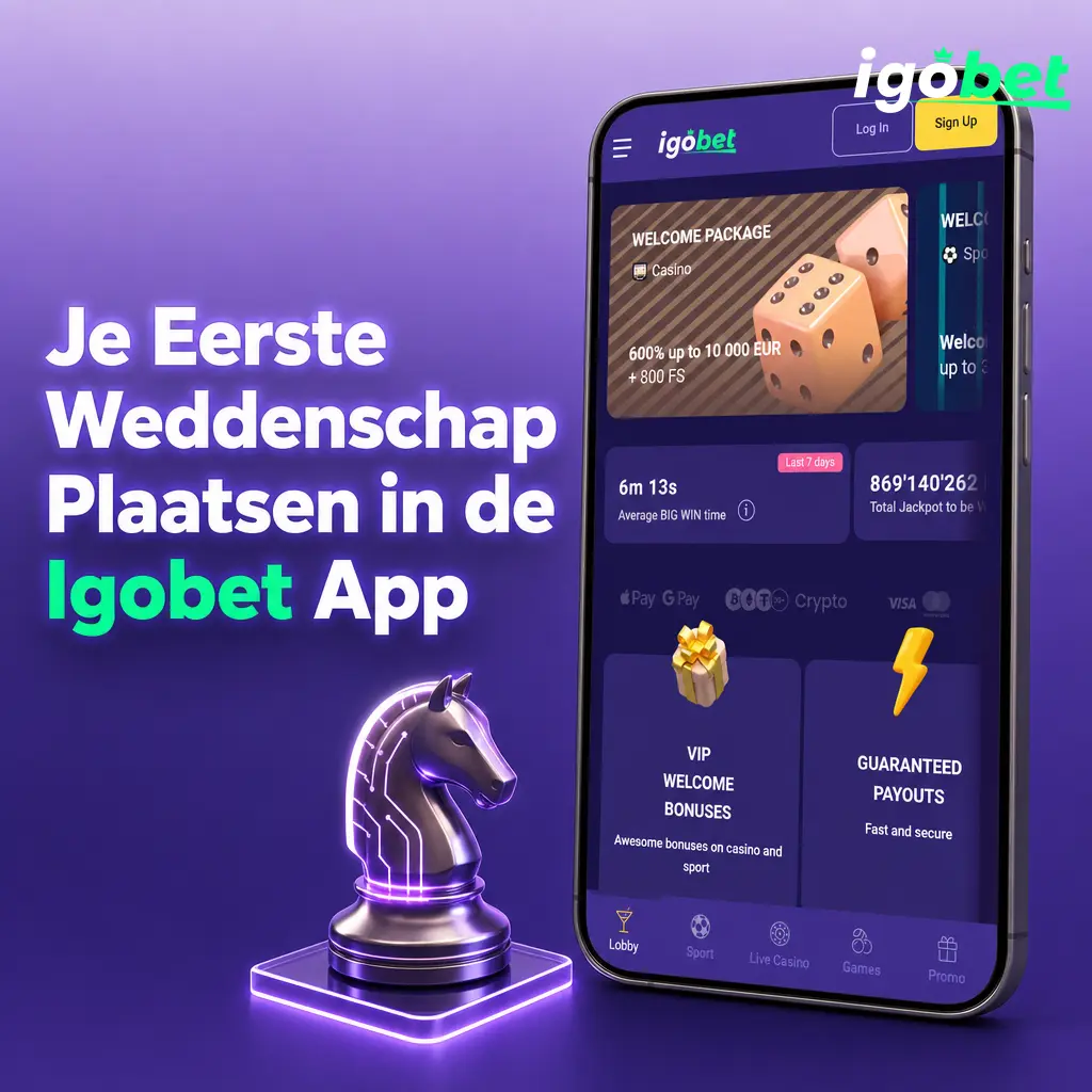 Je Eerste Weddenschap Plaatsen in de Igobet App
